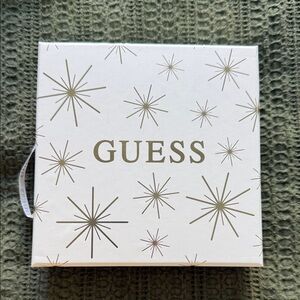 Guess 3-Pc. Set Rhinestone Necklace, Stretch Bracelet, Drop Earrings